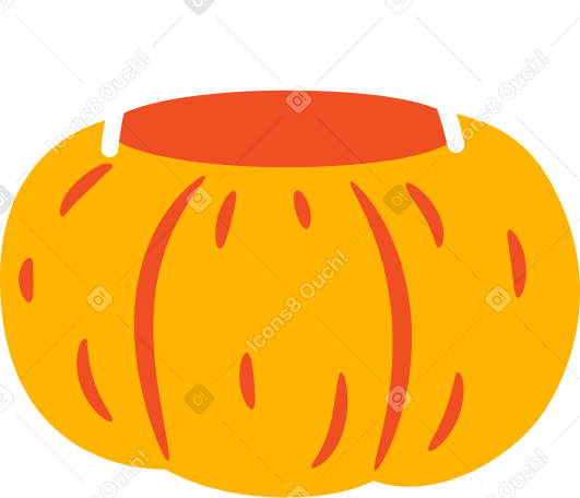 pumpkin bag PNG, SVG