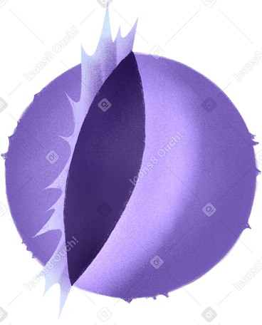 purple sphere Illustration in PNG, SVG