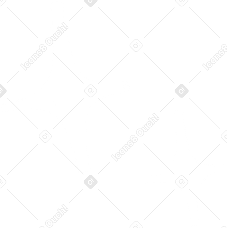 two white stars PNG、SVG