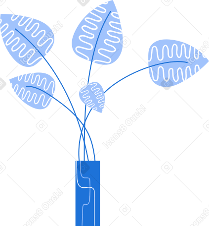 Анимированная иллюстрация пальма в GIF, Lottie (JSON), AE