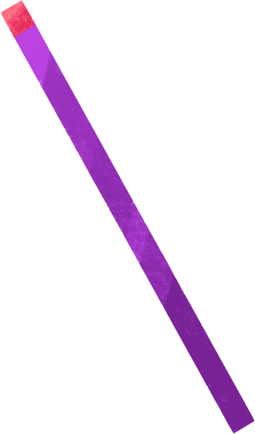 purple pointer for teacher PNG, SVG