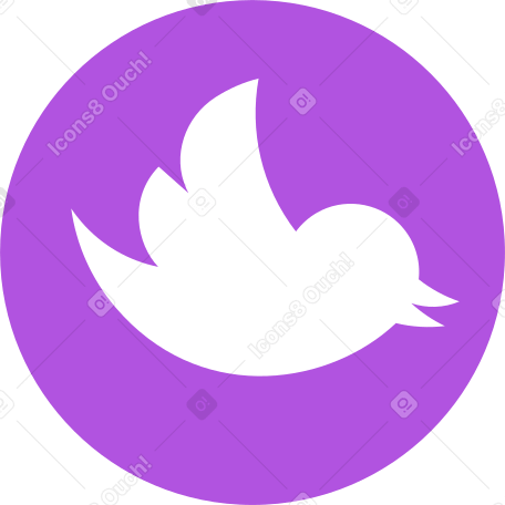 twitter icon Illustration in PNG, SVG