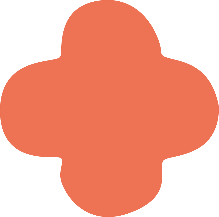 Orange quatrefoil Illustration in PNG, SVG