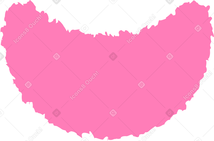 crescent pink Illustration in PNG, SVG
