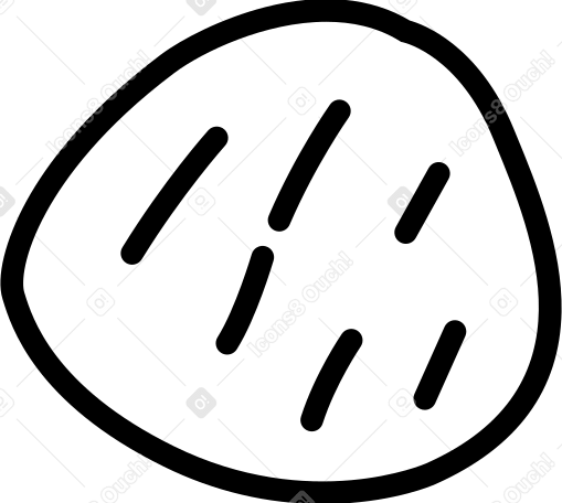 Roccia nera PNG, SVG