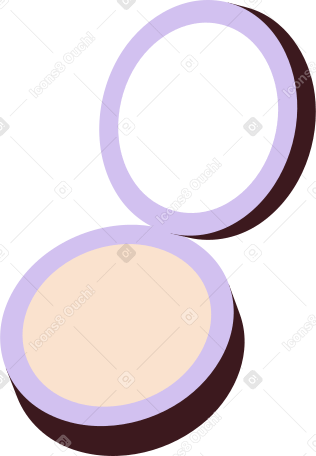 compact mirror PNG, SVG