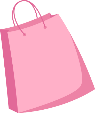 pink bag PNG, SVG