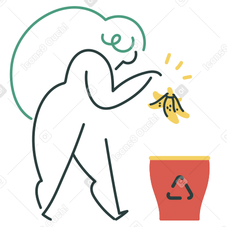 Recycling waste Illustration in PNG, SVG