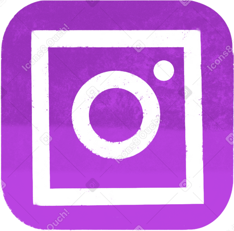 purple instagram logo в PNG, SVG