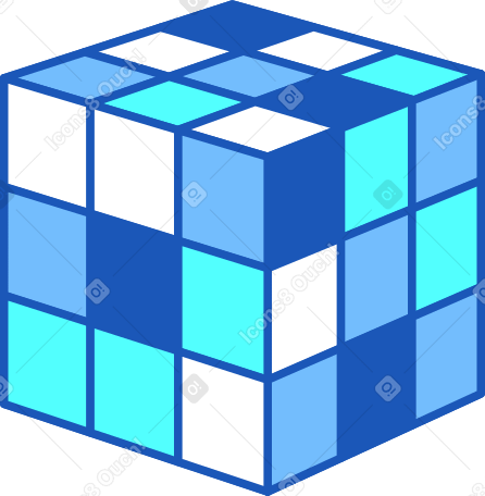 кубик рубика в PNG, SVG