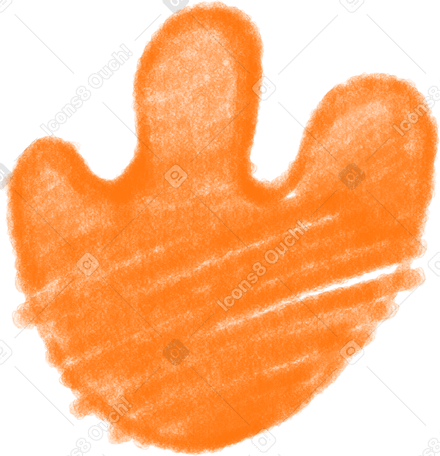 orange texture spot Illustration in PNG, SVG