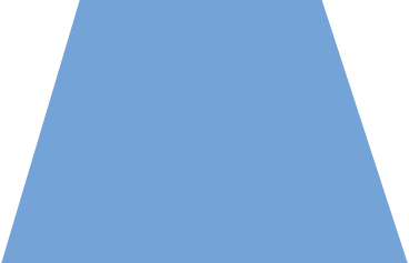 blue trapezoid PNG, SVG