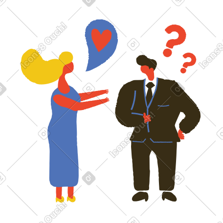 女人对男人单相思 PNG, SVG