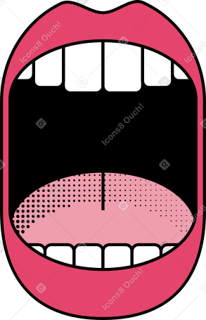 mouth PNG, SVG