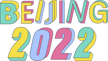lettering beijing two thousand twenty two PNG, SVG