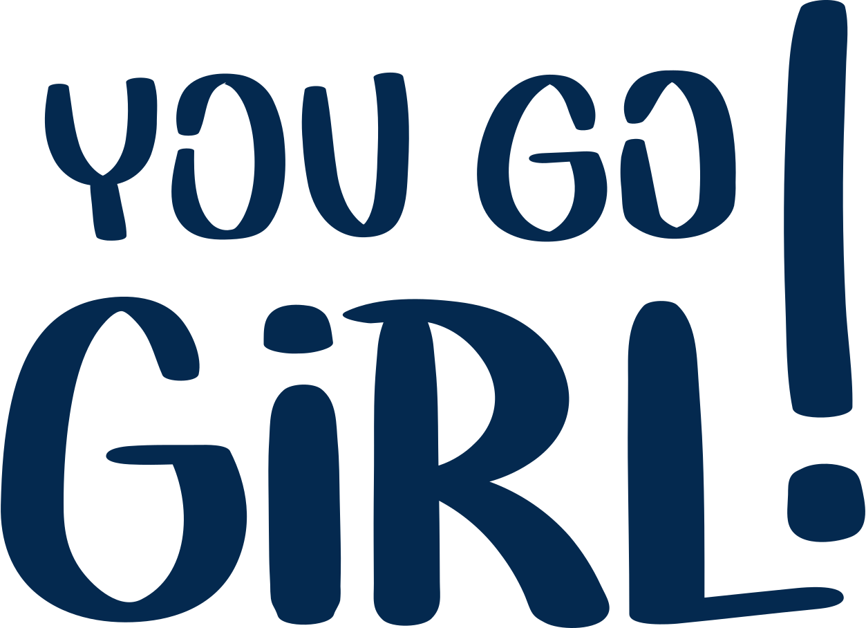 You go girl Illustration in PNG, SVG