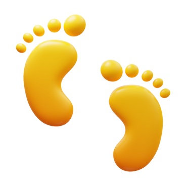 baby feet PNG, SVG