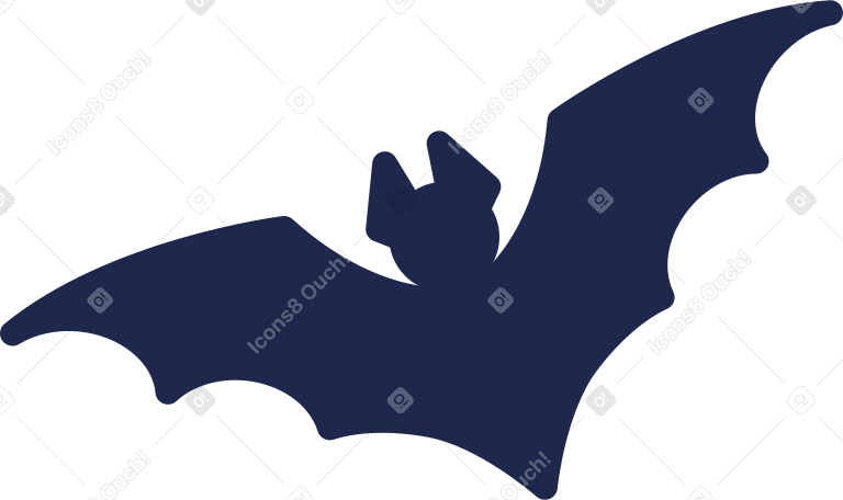 bat silhouette PNG, SVG