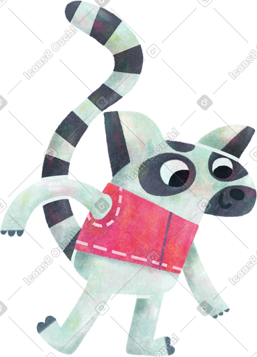 狐猴 PNG, SVG