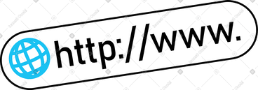 Browser address bar PNG, SVG