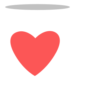 white mug with heart PNG, SVG