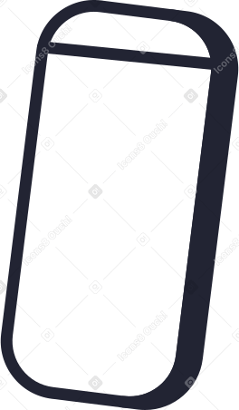 phone empty Illustration in PNG, SVG