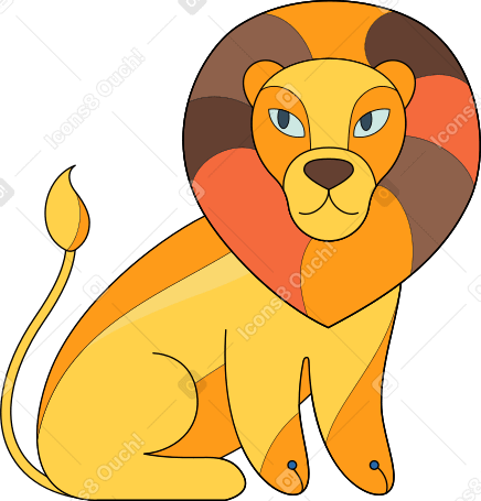 狮子 PNG, SVG