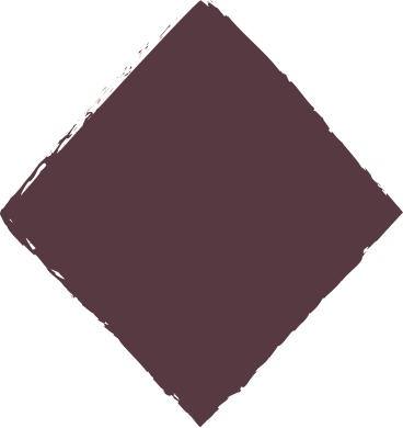 Dark brown rhombus PNG、SVG