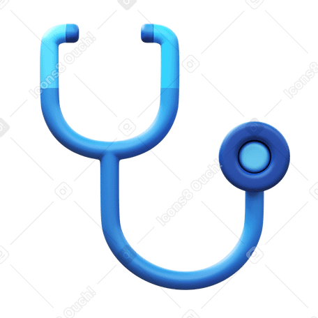 3D stethoscope PNG、SVG