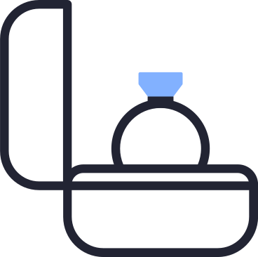 ring box PNG, SVG