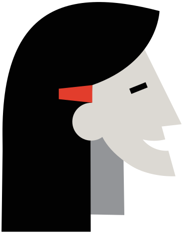 woman's head PNG, SVG