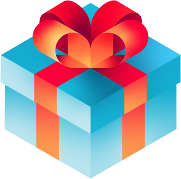 gift box with bow PNG, SVG