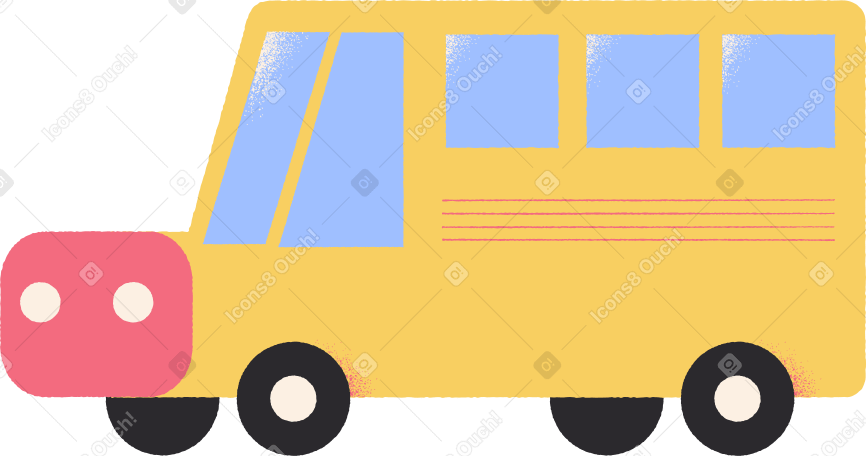 ônibus escolar PNG, SVG