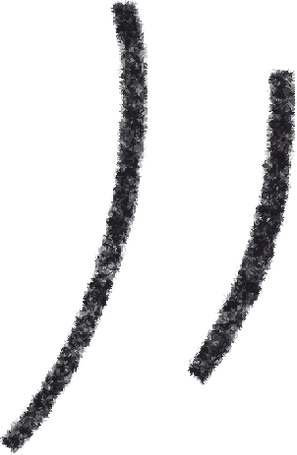 two lines in a semicircle PNG, SVG