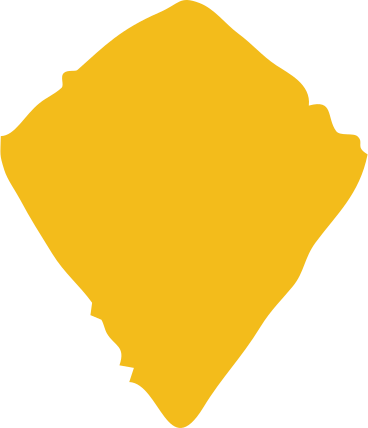 yellow kite shape PNG, SVG