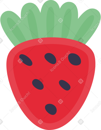 草莓 PNG, SVG