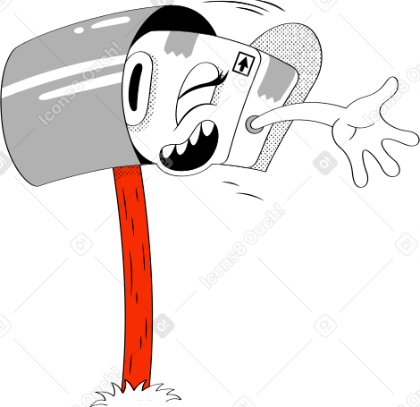 mailbox Illustration in PNG, SVG