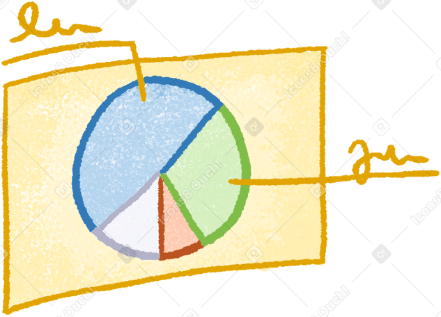 yellow virtual screen with graph PNG, SVG