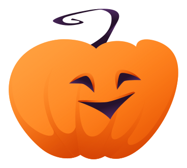 pumpkin sticker PNG, SVG