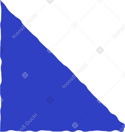 right blue Illustration in PNG, SVG