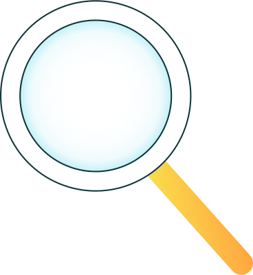 Magnifying glass PNG, SVG