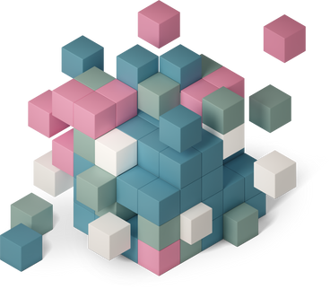 Abstract cube PNG、SVG