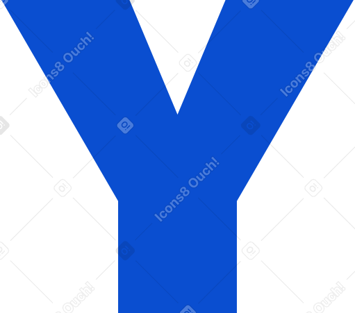 lettera y PNG, SVG