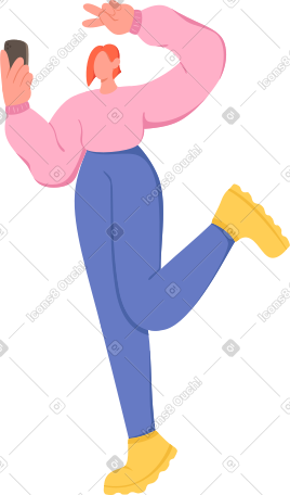 女人自拍 PNG, SVG