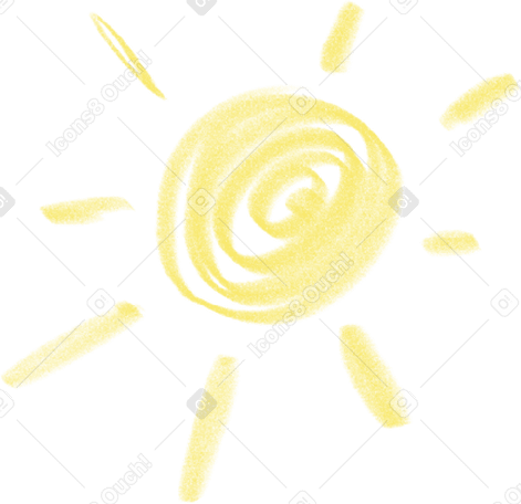 the spiral sun Illustration in PNG, SVG