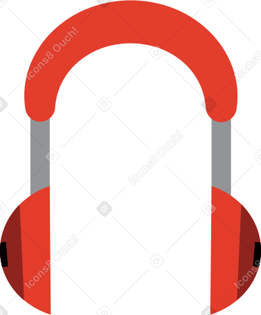 support headphones Illustration in PNG, SVG