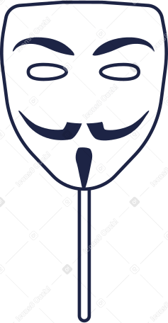 карнавальная маска в PNG, SVG