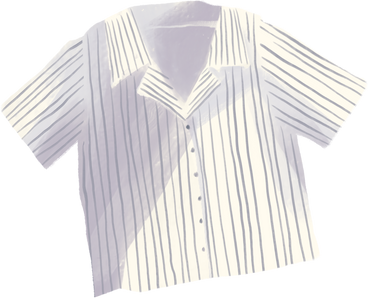 Striped shirt PNG, SVG