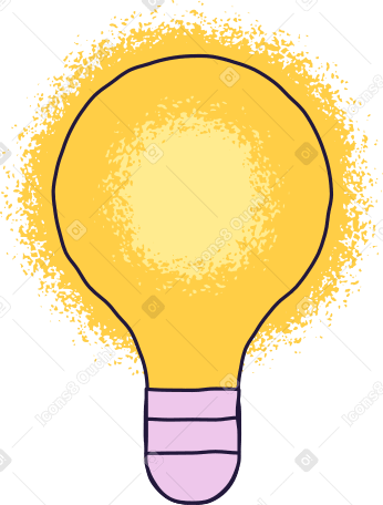 bulb on PNG, SVG