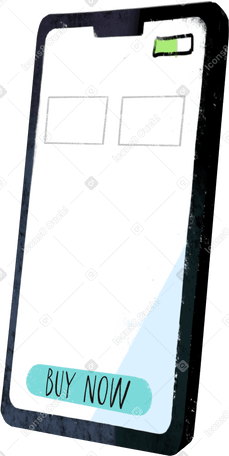 smartphone buy now PNG, SVG